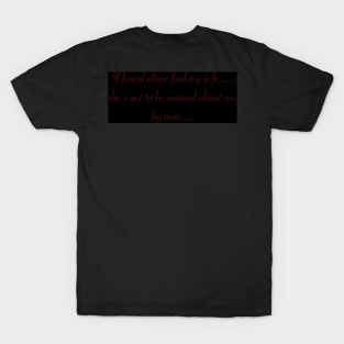 If found husband T-Shirt